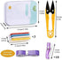Sewing Ruler 4 Styles Clothing Patterning Ruler Sewing French Curve Ruler Metric Shaped Plastic Sewing Tools Include Fabric Chalk Sewing Clips Per...