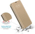 Galaxy S23 Leather Case Compatible with Samsung Galaxy S23 5G 6.1-inch Phone Case Clear View Makeup Mirror Flip Cover, S23 Case with Kickstand Sho...