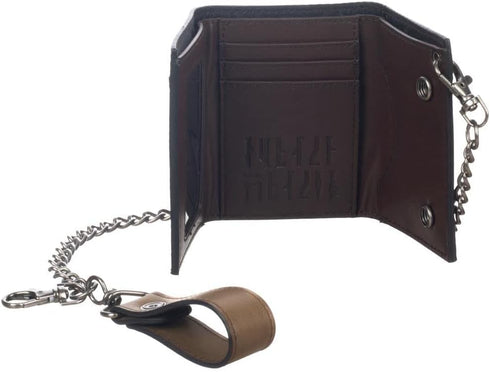 Bioworld The Mandalorian Chain Wallet with Metal Shield...