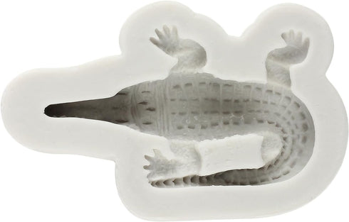 3D Sea Animals Candy Chocolate Mold Alligator Silicone Mold Crocodile Fondant Mold For Sugar Cake Decorating Cupcake Topper Gum Paste Polymer Clay...