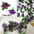 4 Pcs 33 Ft Fake Rose Vine Flowers Plants Artificial Flower Hanging Rose Ivy Home Hotel Wedding Party Garden Art Decor Garden Craft Arrangement De...