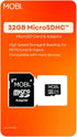 MOBI 32GB MicroSDHDC Memory Card and Adapter, Micro SD Card, microSD card, Memory Card...