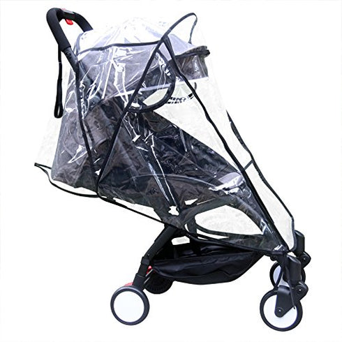 Stroller Rain Cover Universal, Baby Travel Weather Shield, Windproof Waterproof, Protect from Snow...