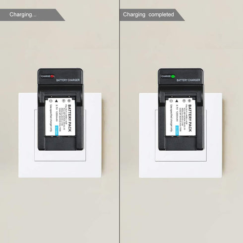 NP-80 NP80 Battery Charger for Casio Exilim EX-G1, EX-H5, EX-H50, EX-H60, EX-JE10, EX-N1, EX-N5, EX-N10, EX-N20 (only for casio np80)...