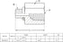 (2-PACK) 6405-08-04-O Hydraulic Adapter Fitting 3/4"-16UNF Male SAE O-Ring Boss × 1/4"-18 NPTF Female Pipe Straight Carbon Steel...