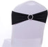 Tosnail 50 Pack Spandex Chair Sashes Wedding Chair Decoration Party Chairs Covers - Black...
