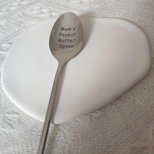 Gift for Mom from Daughter Son - Mom's Peanut Butter Spoon Gifts for Mom Peanut Butter Lovers Gift for Mother Mom Christmas Birthday Gifts for Mom...