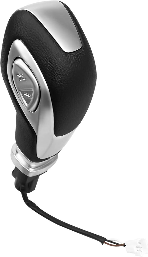Auto Gear Shift Knob Handle with Button Fit for Ford Fusion 2013 Escort 2015-2019, Car Gear Shifter Lever Selector Replace DG9Z-7213-EA DG9Z-723, ...