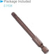 Magnetic Torx Screwdriver Bit, T27 3" Length 1/4" Hex Shank, S2 Steel Star 6 Point Drill Driver Tamper Proof - (Applications: for Auto Repair), 2-...