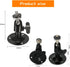 4 in Pack Black CCTV Security Camera Wall Ceiling Bracket Mount,Camera Wall Mounting Bracket Outdoor/Indoor Use Security Bracket for Oculus Rift S...