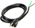 6ft 18 Gauge 3 Prong Heavy Duty Replacement Power Supply Cord Cable 110V 115V 120V Pigtail for Universal AC Appliance, NEMA 5-15 Plug US SJT 18AWG...