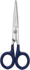 Small Sharp Embroidery Scissors - 5" Precision Tiny Stainless Steel Detail Needlework Shears for Sewing Trimming Fabric Thread Yarn, Comfort Blue ...