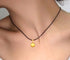 50 Pieces 1.5mm Brown Waxed Necklace Cord with Gold Chain Lobster Clasp for Bracelet Necklace and Jewelry Making...