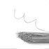 Aiwaiufu Aluminum 8inch 100 Packs Chain Link Fence Ties, 12.5 Gauge Aluminum Wire Hook Ties for Chain Link Dog Fence, Diameter 2mm...