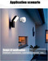 PIR Motion Sensor Light Switch, High Sensitive Wall Switch for Indoor&Outdoor Use, 39Ft Detection Distance 800W (100-240V AC) (1)......