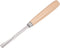 uxcell Wood Chisels Carving Knife, 10mm Chrome Plated 45# Carbon Steel Straight Half-round Tip Woodworking Hand Tool Graver 165mm (6.5-Inch) Lengt...