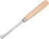 uxcell Wood Chisels Carving Knife, 10mm Chrome Plated 45# Carbon Steel Straight Half-round Tip Woodworking Hand Tool Graver 165mm (6.5-Inch) Lengt...