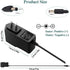5V 2A DC Power Supply Adapter Power 100-240V AC to DC 5 Volt 2 Amp 10W Converte AC/DC Adapter with 5.5 x 2.5mm/5.5x2.1mm tip for TV Box LED Strip ...