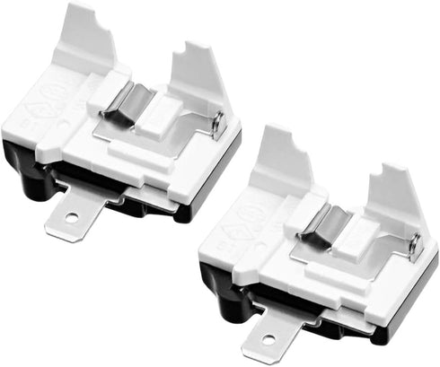 uxcell 2 Pcs Refrigerator Overload Protector Compressor Replacement Part, 1/4HP (180W)...
