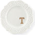 Scwhousi Initials Ring Dish T-Ceramic Jewerly Tray Trinket Dish for Rings Earrings Necklaces Bracelet Watch Keys,Monogrammed Gifts for Women Valen...