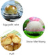Hewnda 50 Pack 2 Inch of Clear plastic mini cake box muffins box cookies cookies muffins dome box wedding birthday gift box (silver)...