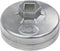 74mm Max Inside Dia 15 Flutes End Cap Oil Filter Wrench Auto Tool...