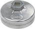 74mm Max Inside Dia 15 Flutes End Cap Oil Filter Wrench Auto Tool...