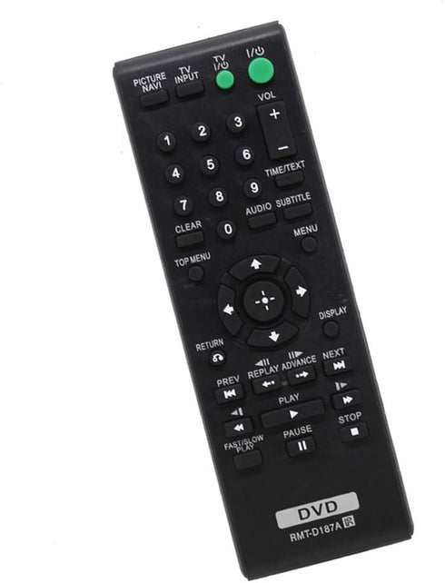 New RMT-D187A 148700511 Universal Replacement Remote Control Compatible for for Sony DVP-SR200P DVP-SR400P CD DVD Player...