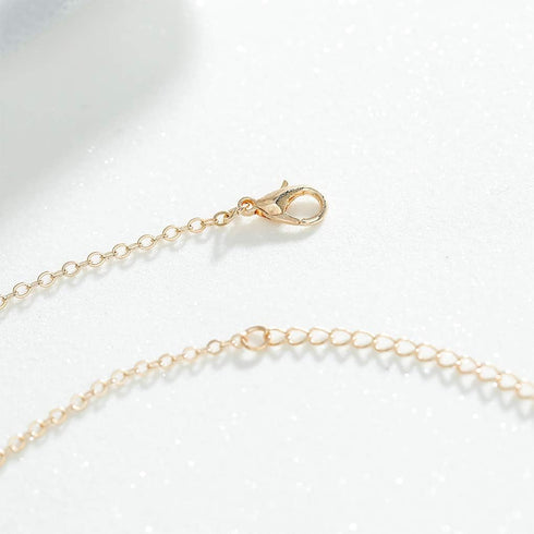 Olbye Gold Heart Necklace Choker Minimal Necklace Jewelry for Women and Girls Simple Necklace...