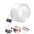 Acrylic Self Adhesive Caulk Strip Sealant Tape Caulk Sealer Decorative Trim Strong Caulking Adhesive Transparent Kitchen and Wall Sealing Tape -1....