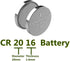 3 Volt CR2016 2016 Lithium Battery -50PCS...