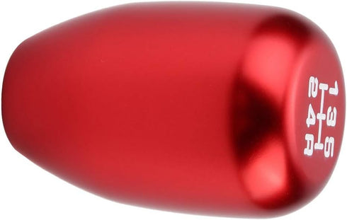 Gear Shift Knob?5 Speed Manual Car Gear Shift Knob Shifter Lever Stick with 3 Adapters (8mm/10mm/12mm)(Red)...