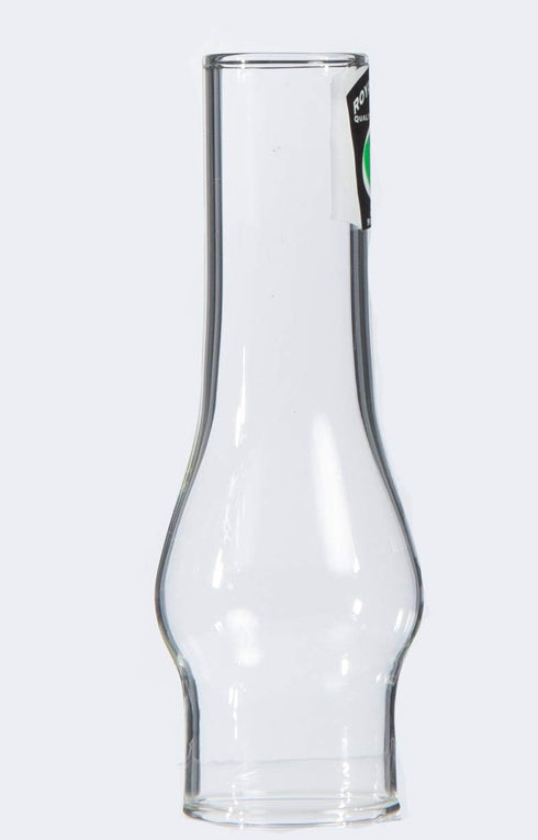 B&P Lamp TINY 1 1/4 Inch Base by 4 1/2 Inch Tall Clear Glass Chimney for Miniature Oil Lamps and Lighting...