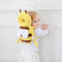 Feidoog Baby Head Protector Cushion Backpack with 3 Knee Pads for Walking & Crawling,Bee...