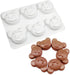 6 Cavity Bear Silicone Chocolate Mold DIY Cake Accessories Molds Kitchen Ice Cubes Biscuit Pastry Manual Baking Mould...
