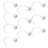 10PCS LED Halogen Ceramic Cable Connector Base Socket Adaptor G4 Lamp Socket 10cm White Silicone Lamp Head Cord for Pendant Wall Lamp Landscape La...