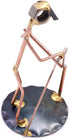 Welder Collectible Handmade Metal Art Figurine, Desk Accessories, Trophy, Boss Gift, Office Décor, Construction Worker...