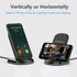 Yootech Wireless Charger,10W Max Wireless Charging Stand, Compatible with iPhone 15/15 Plus/15 Pro Max/14/14 Plus/14 Pro/14 Pro Max/13/SE 2022/12/...