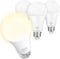 Dusk to Dawn Light Bulbs, 40W Equivalent LED Outdoor Lighting Sensor LED Bulb Warm White 3000K, A19 E26 Base 6W Auto On/Off Night Light Bulbs for ...