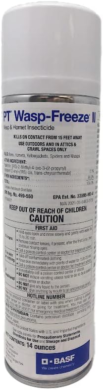 BASF PT Wasp Freeze Pressurized Flea Insecticide, 14oz...