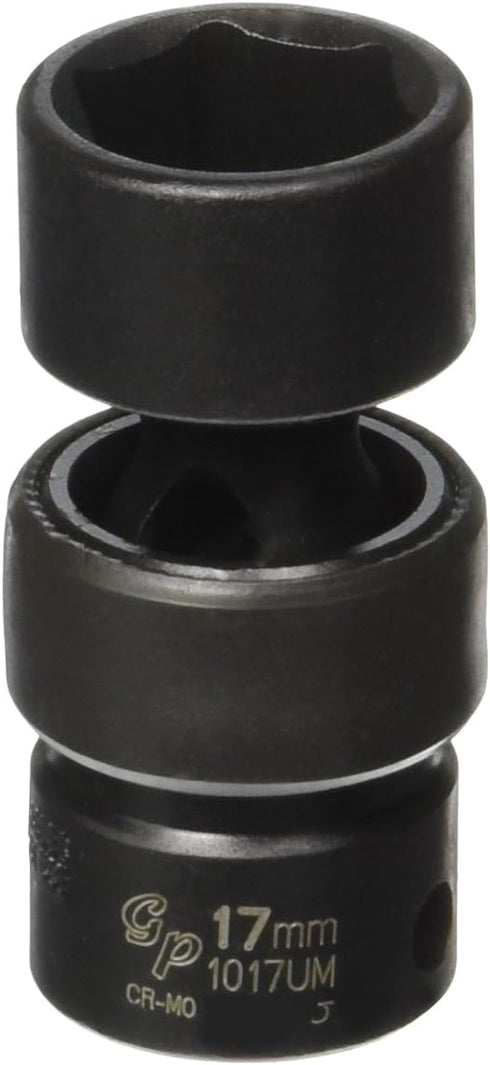 Grey Pneumatic (1017UM) 3/8" Drive x 17mm Standard Universal Socket...