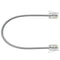 NECABLES 6 Inch Short Telephone Cord Phone Cable Wall Phone Cord for Landline RJ11 6P4C Male to Male...