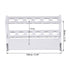uxcell Acrylic Test Tube Holder Rack 6 Wells for 10ml Centrifuge Tubes Clear 2Pcs...