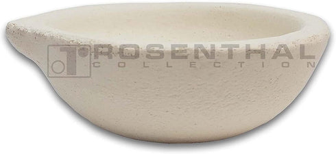 Rosenthal Collection Ceramic Crucible Bowl Premium Italian Dish Cup Furnace Melting Casting Refining Gold Silver (400g)...