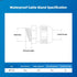 Cable Gland 12 Pack 3/8" NPT Waterproof Adjustable Connector Strain Relief Cord Connectors Joints Nylon with Gaskets…...