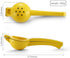 Manual Juicer Citrus Lemon Squeezer, Fruit Juicer Lime Press Metal, Professional Hand Juicer Kitchen Tool(Yellow?...
