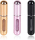 Travel Mini Perfume Refillable Atomizer Container, Portable Perfume Spray Bottle, 5ml Travel Perfume Scent Pump Case Fragrance Empty Spray Bottle ...
