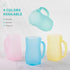 Baby Bath Rinse Cup - Food Grade Silicone Shampoo & Body Washing Rinser Cup For Kids with Easy Grip Handle to Rinse Baby Shampoo and Soap - Baby E...