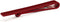 HONEY BEAR Mens Boys Skinny Tie Clip Bar for Narrow Tie Wedding Gift 4cm Red...