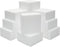 Juvale Floral Foam Blocks for Crafts & Flower Arrangements - 12-Pack 4 x 4 x 2 in White - Lightweight, Cuttable & Sandable Rectangles for DIY Proj...